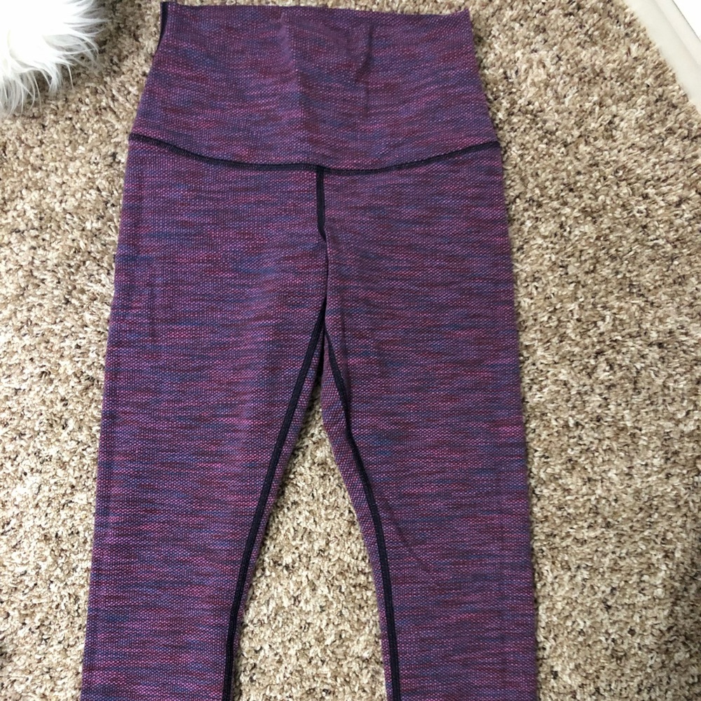 Lululemon cropped high waisted leggings